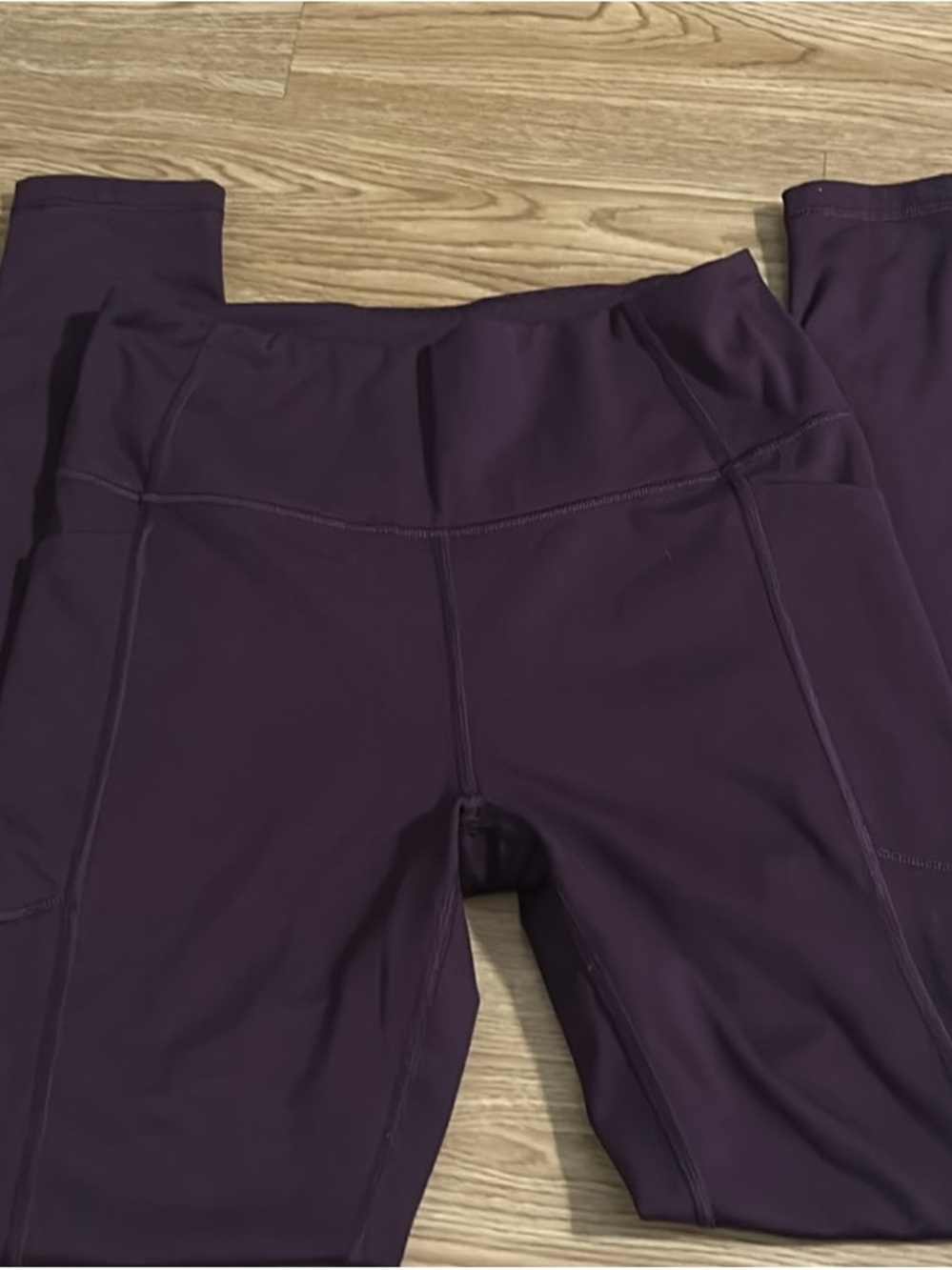 Victoria's Secret Deep Plum High-Waist Skinny Leggings